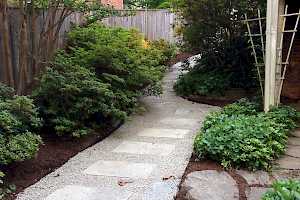 Enhance your garden areas with CORE Path. It's weed free and porous.