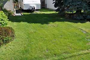 A CORE Grass installation creates year-round access for campers, fifth wheels or trailers.