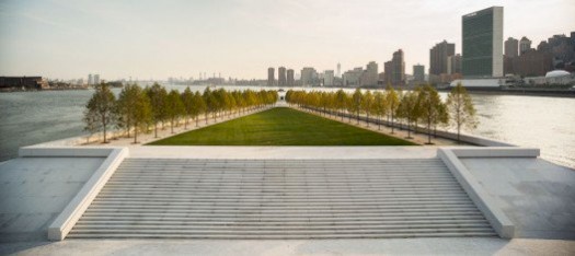 Franklin D. Roosevelt Four Freedoms Park © Paul Warchol