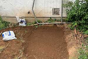 To install a CORE Landscape Heat Pump Foundation Kit begin by clearing and levelling your chosen location.